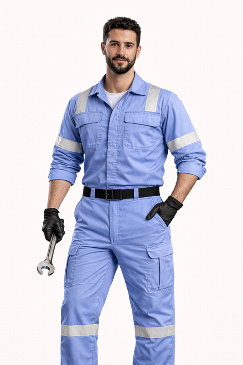 Blue Coverall